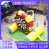 Tablero de Dardos Inflable para Exteriores, Juguete Seguro para Lanzar para Niños, Diseño de Ventosa Magnética, Instalación Portátil