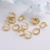 Anillo de conexión de acabado para pulsera de collar DIY, anillo abierto de acero inoxidable color oro 18k, se puede cerrar, material para pulsera de mano