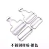 Fábrica de accesorios de ropa al por mayor Pantalones de mezclilla con tirantes para mujeres embarazadas Hebilla de calabaza metálica ajustable