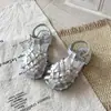 Sandalias para Niñas 2026 Verano Nuevo Estilo Sandalias Transpirables Trenzadas para Dedos de los Pies para Niñas, Zapatos Versátiles de Suela Suave