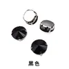 Cristal de Satélite de Venta Caliente, Cuatro Garras con Pedrería, Redondo con Agujeros, Estilo Cosido a Mano, Accesorios DIY para Ropa y Bolsos