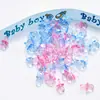12 * 21mm Chupeta de brinquedo acrílica sólida de cor única para DIY Chá de bebê festa de aniversário presente para crianças