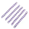 Acessórios para joias DIY corrente de cauda 5cm corrente extensora corrente de chaveiro corrente de pingente de pulseira V168