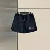 Verano FOG línea principal con flockeo casual estilo americano ESSE holgados modernos con cordón versátiles para jóvenes hombres shorts