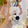 Colgante de Gato Deportivo Original Jinnew - Llavero Colgante de Peluche Elástico Adorno Colgante Pequeño Lindo Regalo