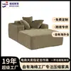Artículo popular de comercio exterior: Sofá Modular de Tela Compresa Única de Alto Rebote, Diseño Sencillo