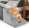 Escaleras para Mascotas Transfronterizas Sofá Cama para Perro Pequeño Escalones Antideslizantes para Mascotas Escalera para Perro Escalera de Esponja Desmontable y Lavable