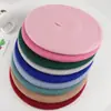 Boina de Lana para Mujer Otoño e Invierno Estilo Coreano Británico Vintage Color Caramelo Invierno Lana Tejida Color Sólido Sombrero de Pintor Beilei