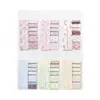 Adesivos Tangshi Transfronteiriços Série Padrão Floral Vintage Floral DIY Adesivos de Decoração para Diário 120 Folhas 6 Designs