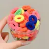 Ligas Especiales del Tamaño de un Pulgar para Niños y Bebés con Cabello Fino, Lindas y Suaves con el Cabello, Adecuadas para Coletas, Bandas Elásticas de Alta Elasticidad