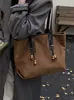 Bolsa de mano transfronteriza, bolso grande de mujer, nueva colección otoño/invierno 2026, bolso de hombro vintage, adecuado para ir al trabajo