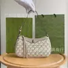 Bolso de Mano para Mujer Marca G Ophidia Piel Genuina Cadena Bolso Mahjong de Moda Bolso Cuadrado Pequeño Versátil Bolso Cuadrado Pequeño