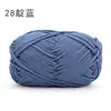 Xuefeier Hilo Liso No. 2 2mm Hebra Redonda Hueca Algodón Hilaza Algodón Puro Hilo de Algodón para Crochet Lana DIY Tejida a Mano
