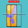 Adequado para película de vidro temperado com impressão de tela para celular vivo V40 SE, película de vidro vivo v40se forte, impressão de tela completa