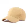 Gorra de Pico con Visera Curva de Pana de Color Sólido para Mujer de Otoño e Invierno Estilo Japonés de Moda para Hombre y Mujer Gorra de Béisbol Cálida para Exteriores y Deportes