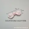 Sapatos de Tecido Hanfu Antigos Retrô Pérola Cristal Rosa Slip All-match Botão Quente-Floral Botão Chinês Sapatos Flor Joia