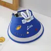 Sombrero de bebé de ala grande de dibujos animados, sombrero de copa vacío, sombrero de protección solar de verano para niños y niñas, sombrero de protección solar para niños, sombrero plegable
