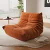 Sofá Preguiçoso Cadeira Lagarta Reclinável de Varanda Famoso na Internet Quarto Sofá Pequeno Individual Tatame Pode Ser Usado para Deitar e Dormir