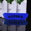 Atacado de fábrica adesivos refletivos para portas adesivos de aviso personalizados adesivos de carroceria aberta adesivos de porta de carro adesivos de carro à vista