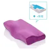 Almohada de gel rebote lento almohada mariposa esponja espacial almohada para dormir de verano almohada de memoria de silicona fabricantes al por mayor