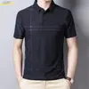 2025 Nuevo Botón Estampado Digital 3D Moda Transfronteriza Moda Masculina Europea y Americana Camisa de Cuello de Solapa a Cuadros Ajustada para Hombre