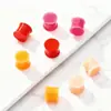 Amazon Aliexpress Comercio Electrónico Transfronterizo Expansor de Oreja de Silicona Sólida Cilíndrica Joyería para Piercings Expansor de Aurícula Accesorio para Oreja