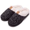 REACH home - Zapatillas de casa cálidas para hombre y mujer, para interior y exterior, con certificación Oeko-tex, BSCI spot sedex