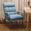 Silla para Ancianos para Estar Sentado Mucho Tiempo, Sillón Cómodo para Balcón, Silla Sofá de Lujo Ligero de Gama Alta para Personas Mayores, Silla de Oficina Individual