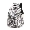 Mochila Estilo Retro Americano con Estampado de Camuflaje, Alta Calidad y Elegante, Adecuada para Estudiantes Deportistas de Secundaria y Preparatoria, con Diseño de Amortiguación de Aire