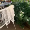 Estilo Coreano Novo Estilo Pastoral Lenço Triangular Faixa de Cabelo Acessórios de Cabelo Tricotados Morango Margarida Suave Elegante Acessórios para Cabeça Acessórios Fofos