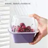 Cesta para Escurrir Fruta Multifuncional para Sala de Estar, Hogar, Cesta de Fruta, Plato para Lavar Fruta, Nueva Cesta de Drenaje de Doble Capa, Cesta para Verduras