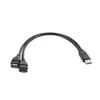 Fabricantes de origen al por mayor cable de extensión USB 2.0 macho a hembra uno a dos USB computadora divisor de energía uno a dos