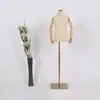 Maniquí de Media Figura para Niños con Diadema y Manos para Escaparate, Adecuado para Tienda de Ropa de Niños y Niñas, Soporte de Maniquí