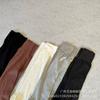 Calcetines Mismo Estilo para Primavera y Verano, Calcetines Básicos de Punto Fino de Seda de 240 Agujas a Media Pantorrilla, Calcetines Versátiles de Color Sólido Estilo Coreano
