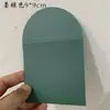 Bolsa de sobre rojo en blanco sin palabras Color puro Sello de sobre rojo Logo Estampado en caliente creativo Impresión Papel nacarado Color puro Zhenglaidzhu