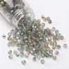 Cuentas de Arroz de Doble Punta de Dos Colores Aurora de Súper Alta Calidad de 4 mm, Cuentas Sueltas para Pulsera, Collar, Joyería Hecha a Mano con Cuentas, Accesorios