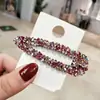 Agita la misma marca coreana Auden clip BB hueco con diamantes de colores de strass pasador pinza lateral pinza superior pinza para el mar accesorios para el cabello
