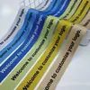 Fita Elástica Estampada Digitalmente, Elástico para Transferência de Calor, Elástico Colorido com Padrão para Roupa Íntima, Faixa de Cabelo, Criptografado