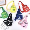 Bolsa Cruzada Infantil de Cara Sonriente de Dibujos Animados Bolsa Pequeña Estilo Coreano Informal Bolsa de Pecho Infantil para Niños y Niñas Mochila Pequeña Escolar Venta al por Mayor