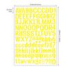 Pegatinas creativas transfronterizas Amazon DIY Pegatinas alfanuméricas Tarjetas de felicitación Cuentas decorativas a mano Letras impermeables para álbumes de recortes