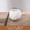Vaso Quadrado Arredondado de Porcelana Branca Vaso de Flor para Planta Suculenta Vaso de Flor de Cerâmica Quadrado Simples Arredondado