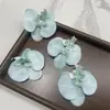 Horquilla de cabeza de flor Phalaenopsis Diadema de flor Materiales florales para manualidades Accesorios para el cabello Accesorios de boda Flores artificiales Flor de recuerdo Ramo de flores