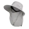 Sombrero de Viaje de Verano, Sombrero para el Sol, Ala Ancha, Protección UV, Sombrero de Pescador, Ocio al Aire Libre, Senderismo y Montañismo