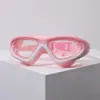 Óculos de Natação Infantis, Óculos de Natação, Protetores Auriculares, Impermeáveis e Anti-Embaçantes Integrados, Óculos de Treino e Mergulho com Encaixe para Homens e Mulheres, Alta Definição Anti-Embaçante