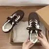 2026 Verano Nuevo Retro Nicho Ballet Alemán Zapatos de Entrenamiento para Mujer Súper Atractivos Diarios Cómodos Suela Suave Versátiles Zapatos Casuales
