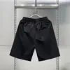 Shorts de Rayas Americanas para Hombre Marca de Moda Ins Pantalones Casuales Deportivos Verano Delgados Sueltos de Secado Rápido Pantalones de Playa