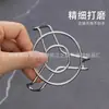 Rejilla para Cocinar al Vapor de Acero Inoxidable de Grado Alimenticio Cesta Vaporera Ultra-Mini para Hogar Dormitorio Olla Saludable Cocina Eléctrica Pequeña Olla de Leche Soporte Pequeño