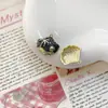 Liga Tulipa Trevo de Quatro Folhas Flor Marca Concha Estrela do Mar Gotejamento de Óleo Exquisito DIY Artesanal Pingente de Lado Único Pingente Joia