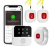 Tuya Wifi Llamador para Personas Mayores Botón de Emergencia Sos Botón de Emergencia Inalámbrico Inteligente Llamada de Ayuda con un Clic Hogar de Ancianos