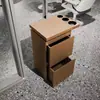 Armário de Ferramentas Armário de Aço Inoxidável Carrinho de Ferramentas para Salão de Beleza Armário de Armazenamento com Gavetas Armário para Cabeleireiro Armário Especial para Salão de Beleza
